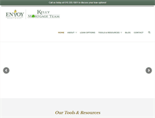 Tablet Screenshot of kellymortgageteam.com